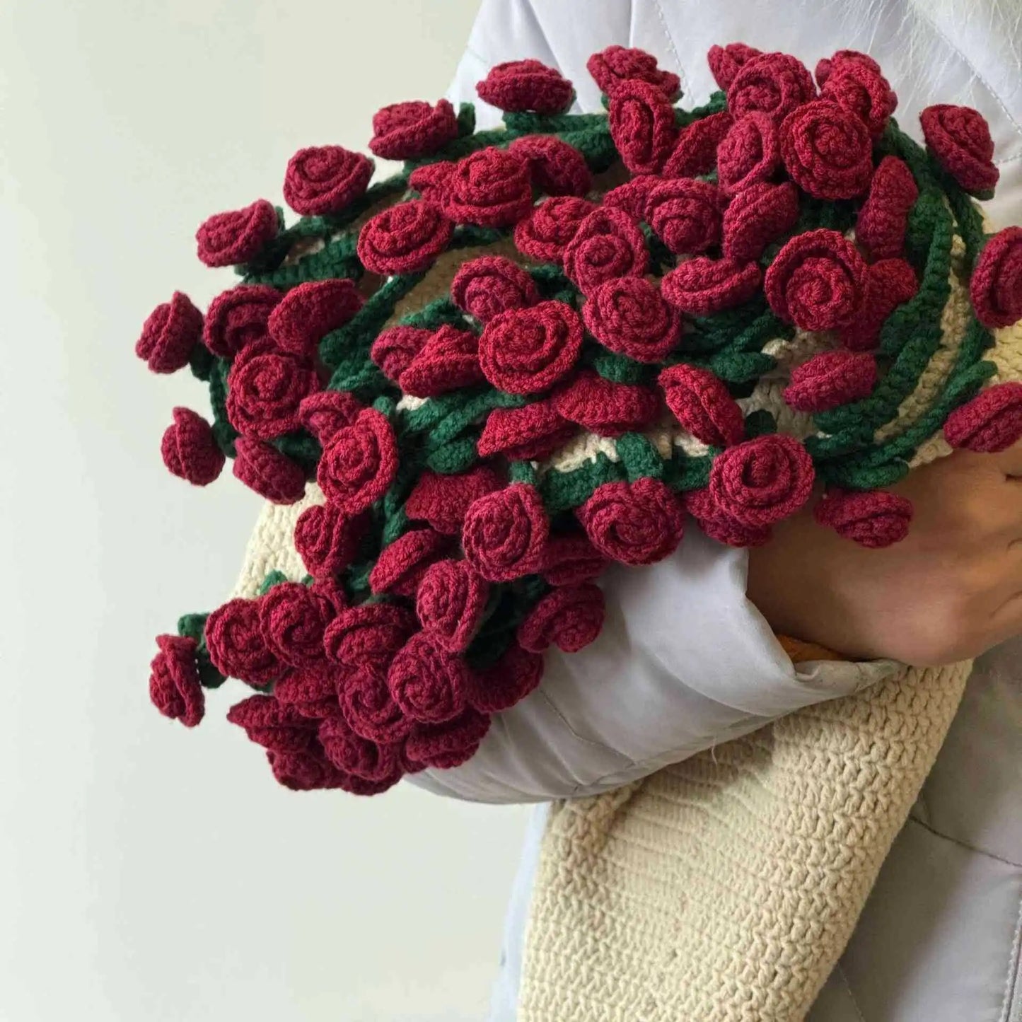 Crocheted Flower Blanket