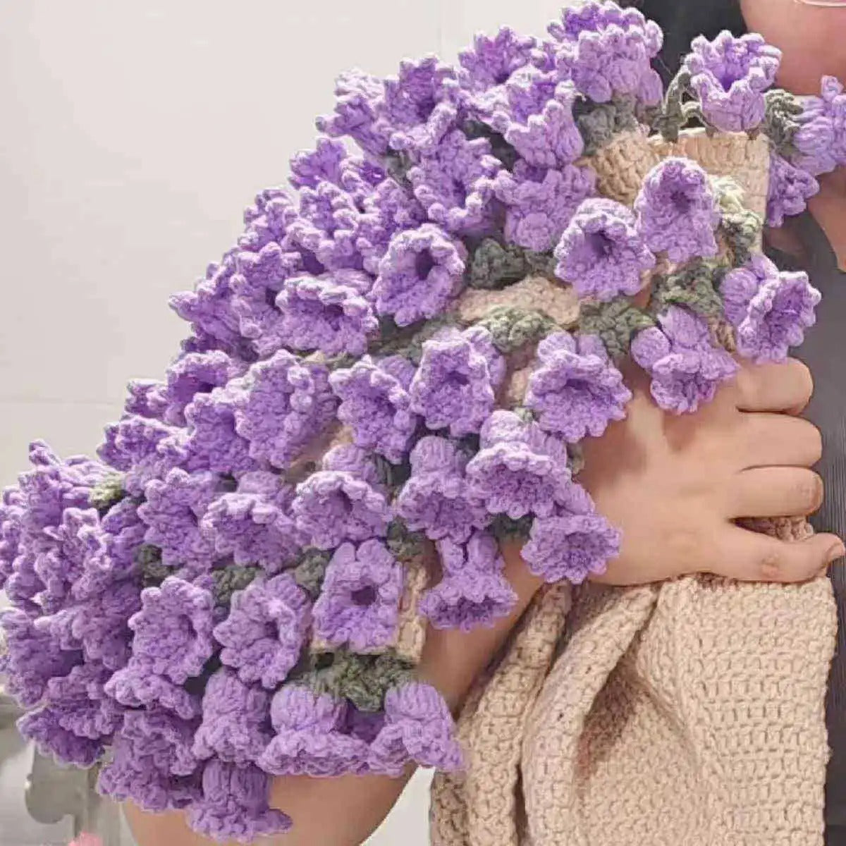 Crocheted Flower Blanket