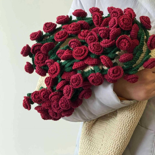 Crocheted Flower Blanket